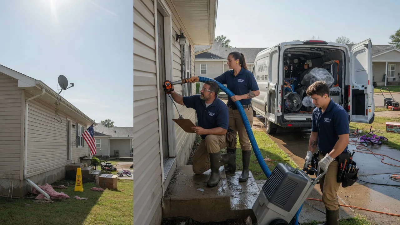 Ceiling Water Damage Restoration in Morgan City, MS near me