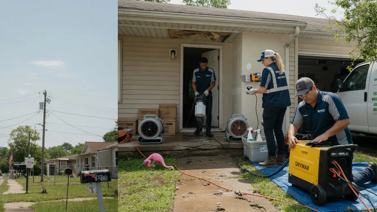 Storm Damage Water Removal in Morgan City, MS near me